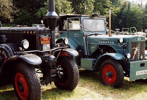 Lanz Bulldog und Hanomag